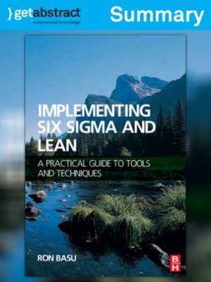 cover image of Implementing Six Sigma and Lean (Summary)